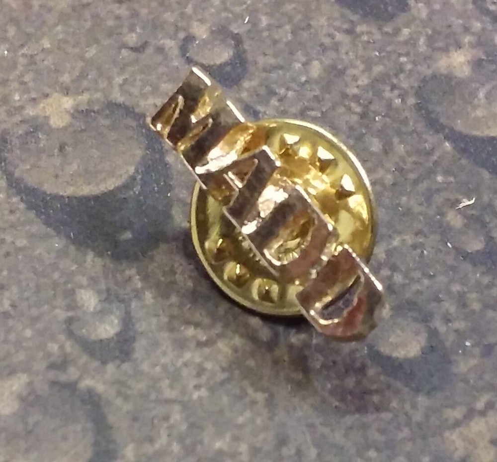 MADD pin badge