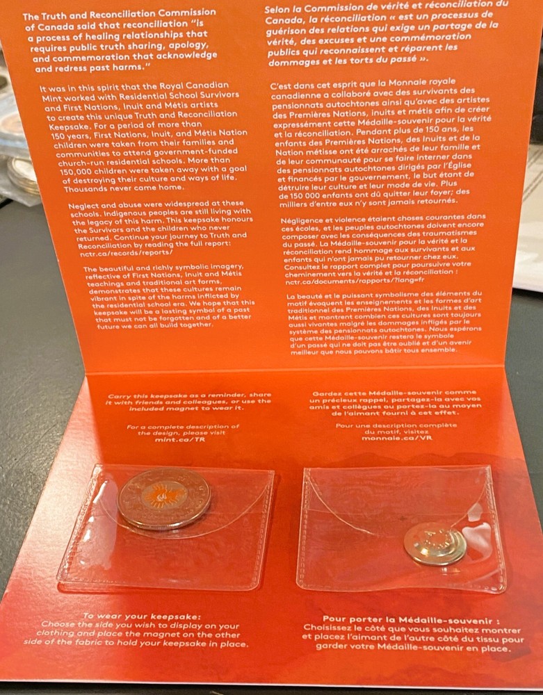 ROYAL CANADIAN MINT LEARN THE TRUTH..... PRACTICE RECONCILIATION SET
