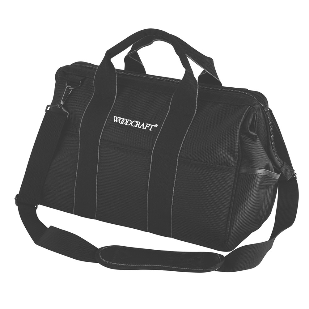 Woodcraft 21 Pocket Tool Bag Black