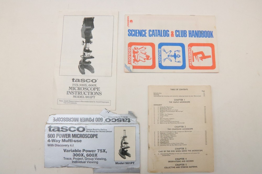 Gilbert Microscope and Lab Set - Original Metal Case, Microscope, ex scope 13022