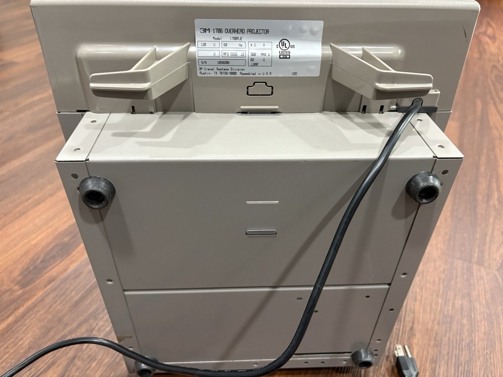 3M Overhead Projector 1706 Model 1700AJE