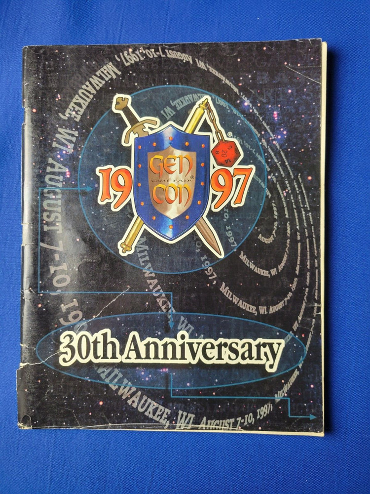 1997 Gen Con Game Fair 30th Anniversary Program