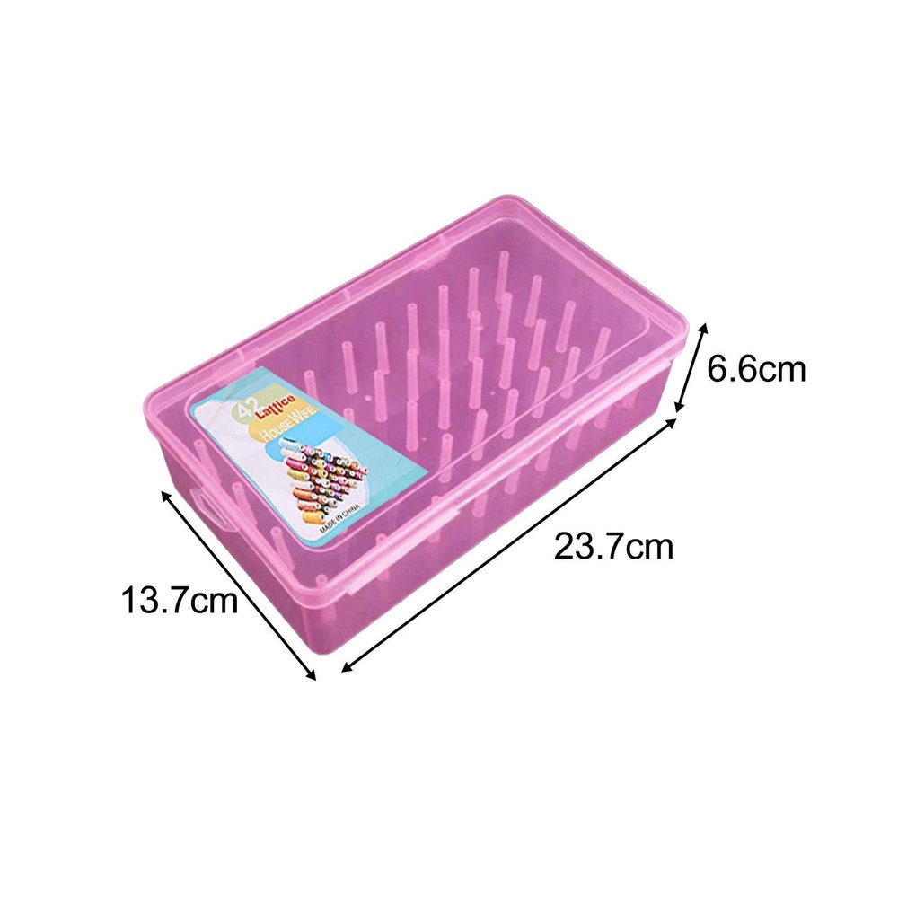 Sewing Thread Storage Box Sewing Reel Case Spool Thread Rack
