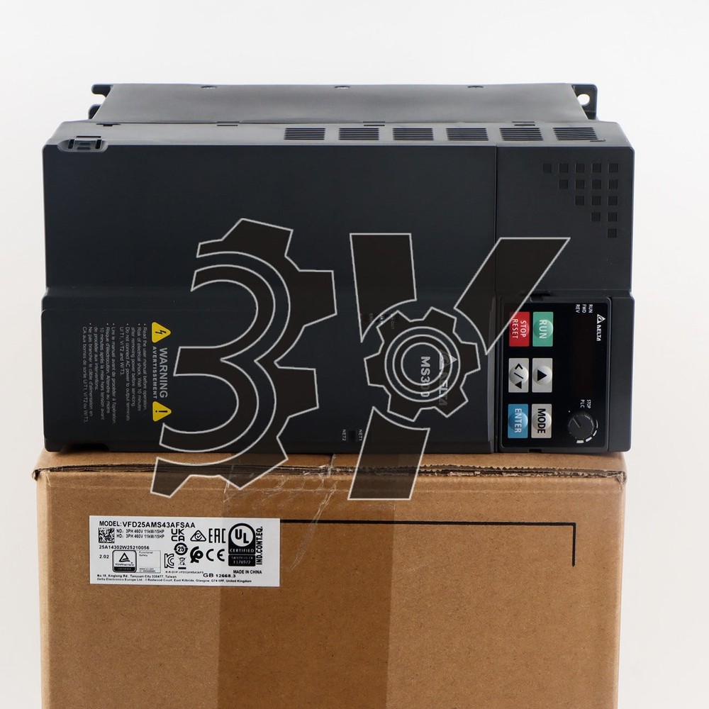 NEW ONE Delta Frequency converter VFD25AMS43AFSAA