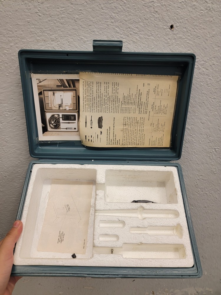 Tektronix P6202 Active FET Probe w/ Case 👁
