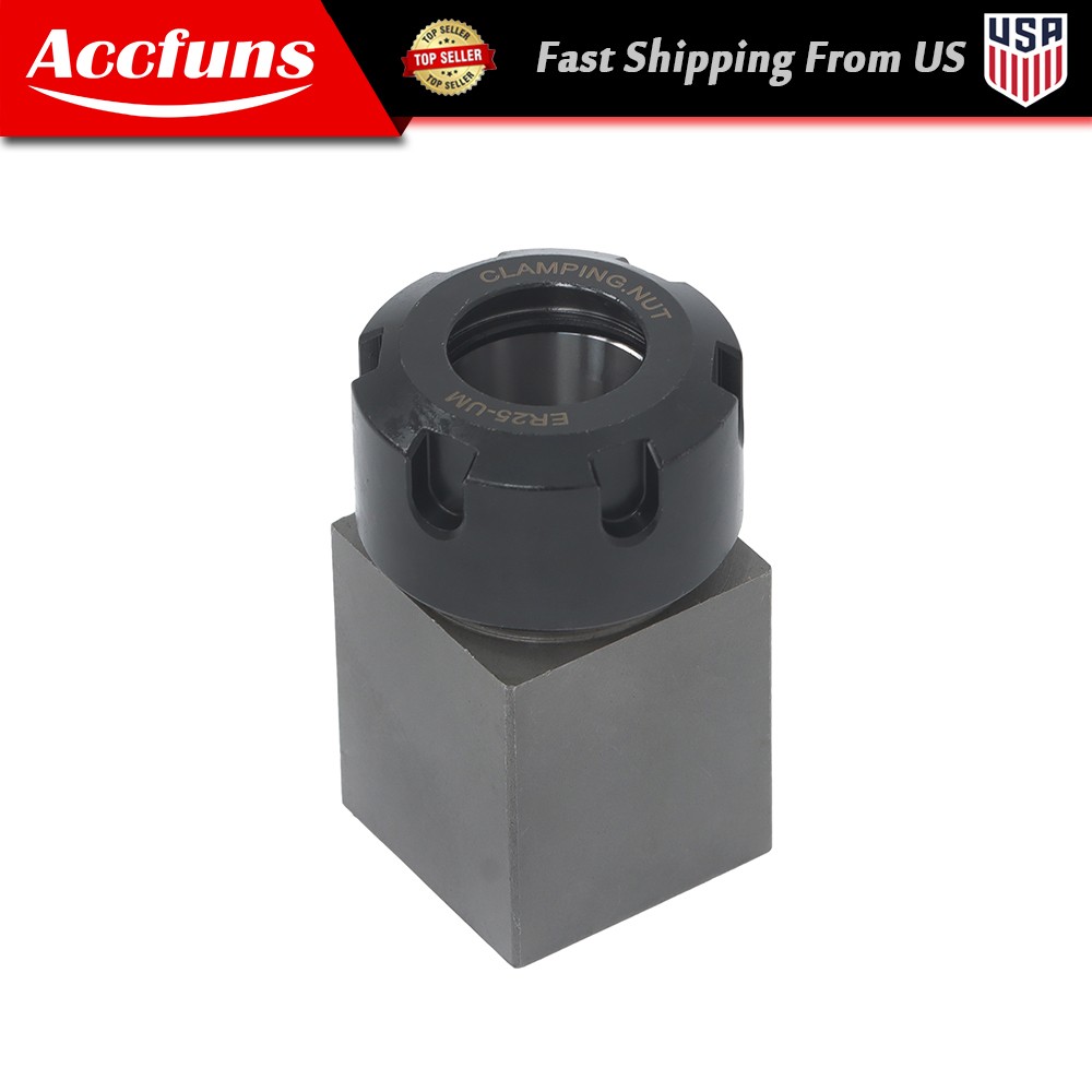 Fit for Precision Machining Work Square Collet Block Holder ER25