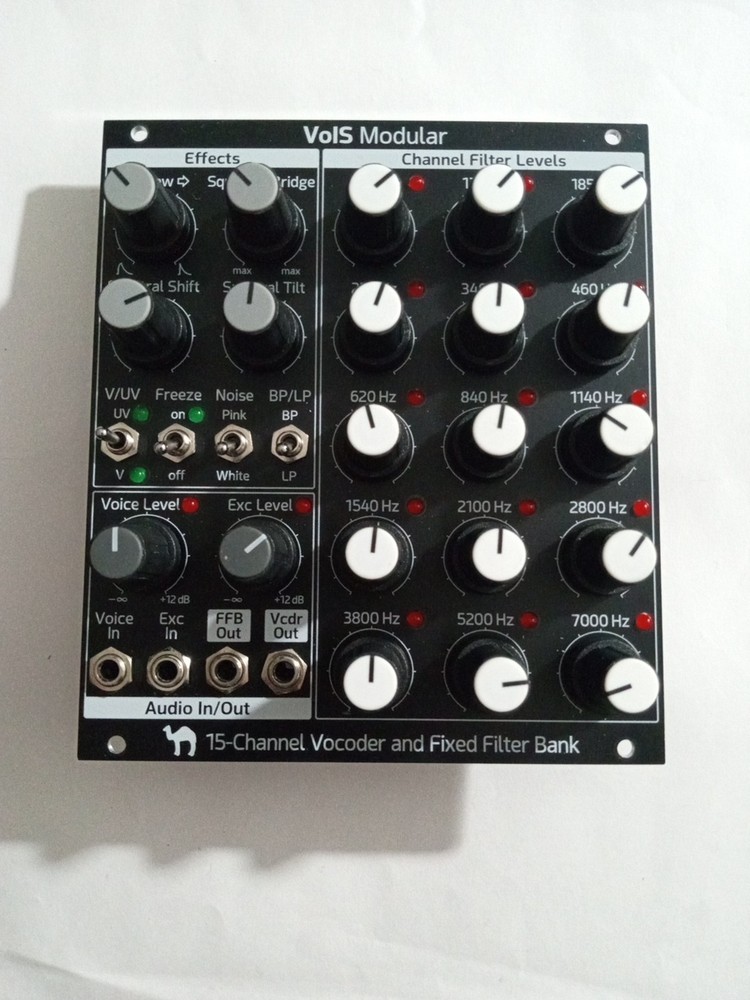 VoIS Modular 15 Channel Vocoder And Fixed Filter Bank .