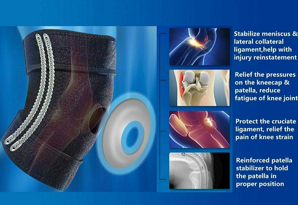 Breathable Compression Knee-Therapy Support Sleeve-Brace-Wrap