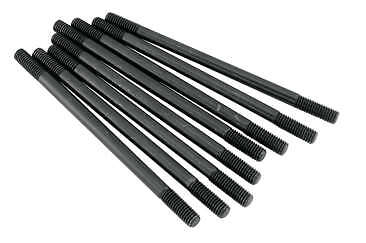 Kibblewhite Black Cylinder Studs 8 pc Kit Harley Dyna Glide 92