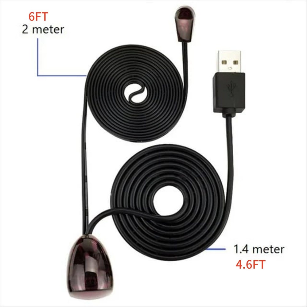 Brand New IR Infrared Remote Control Receiver Extender Universal Compatibility