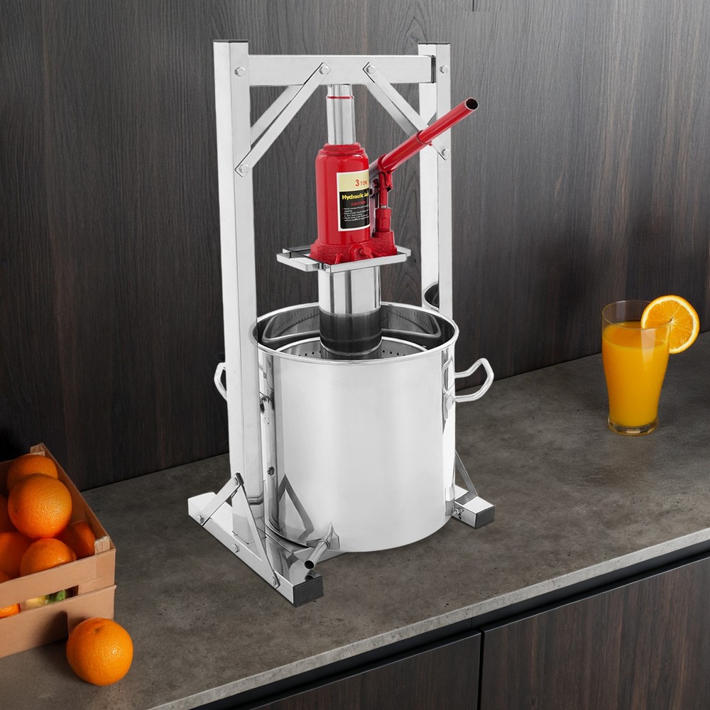 12L Hydraulic Manual Fruit Wine Press Jack Press Extractor Wine Press Machine