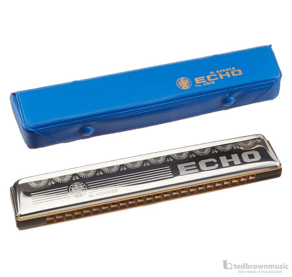 Hohner Echo Tremolo Harmonica - Key of C - 2509/48 C