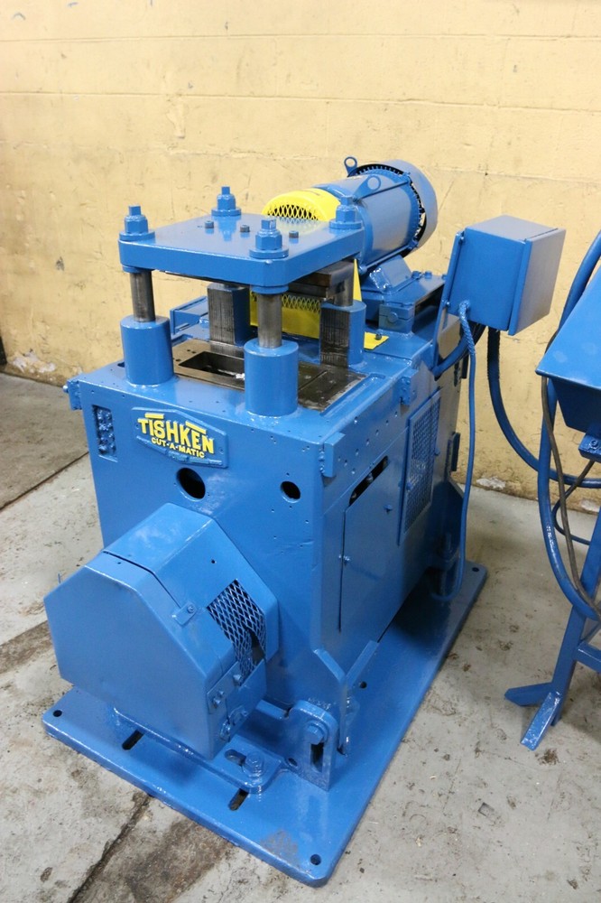 18 TON TISHKEN MODEL #CO-6-412 CUT OFF PRESS: YODER #67399