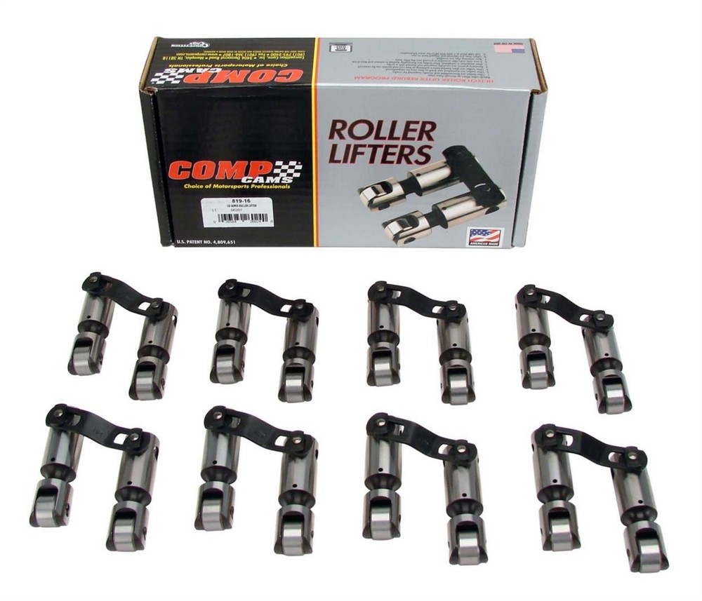 Comp Cams 819-16 Endure-X Solid Roller Lifter Set for Chevrolet Big Block