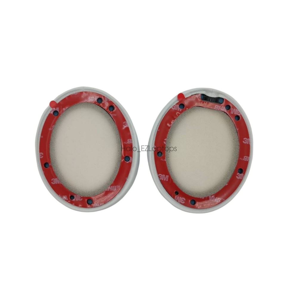 WHITE Replacement Cushions Ear Pads for Beats Studio2 / 3 Memory Foam Adhesive