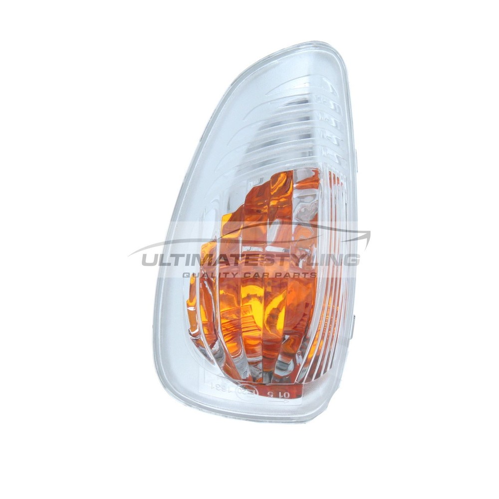 Vauxhall Movano Van 2010-> Amber Insert Wing Mirror Indicator Passenger Side