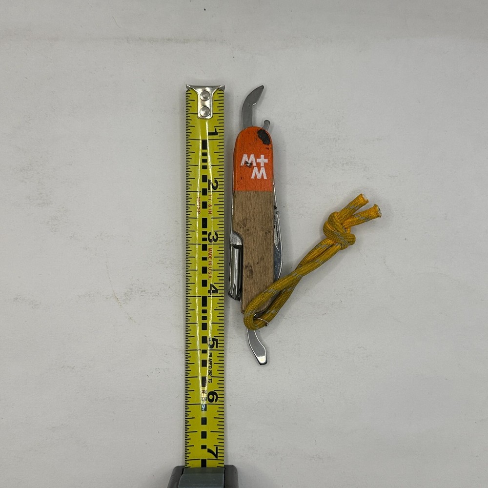Vintage M+M Multi Tool, Blade Camping Staınlees Knife
