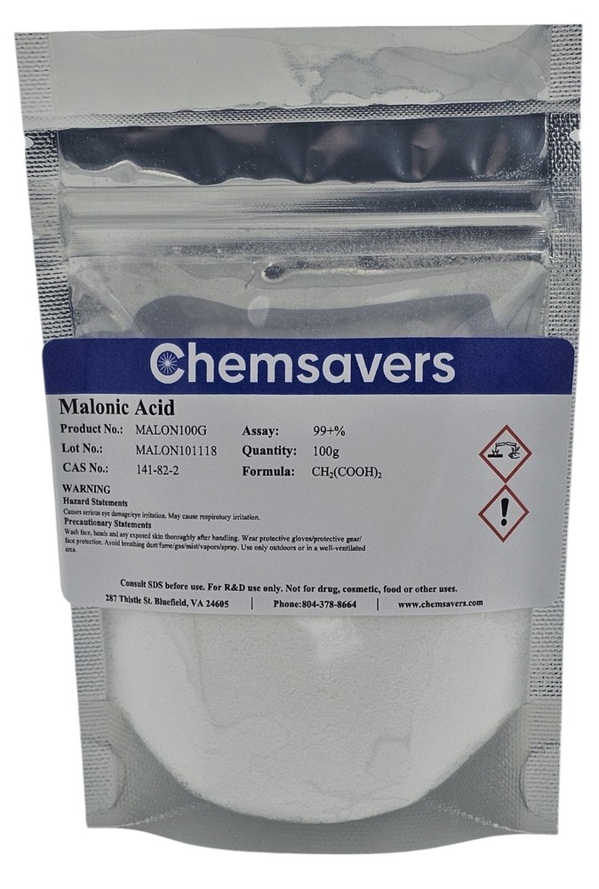 Malonic Acid, 99+%, 100g