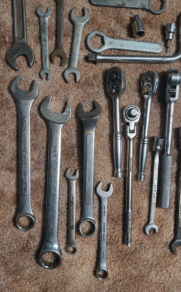 Large Lot of Hand Tools, Hammers, Pipe and Other Wrenches READ DESCRIPTION!