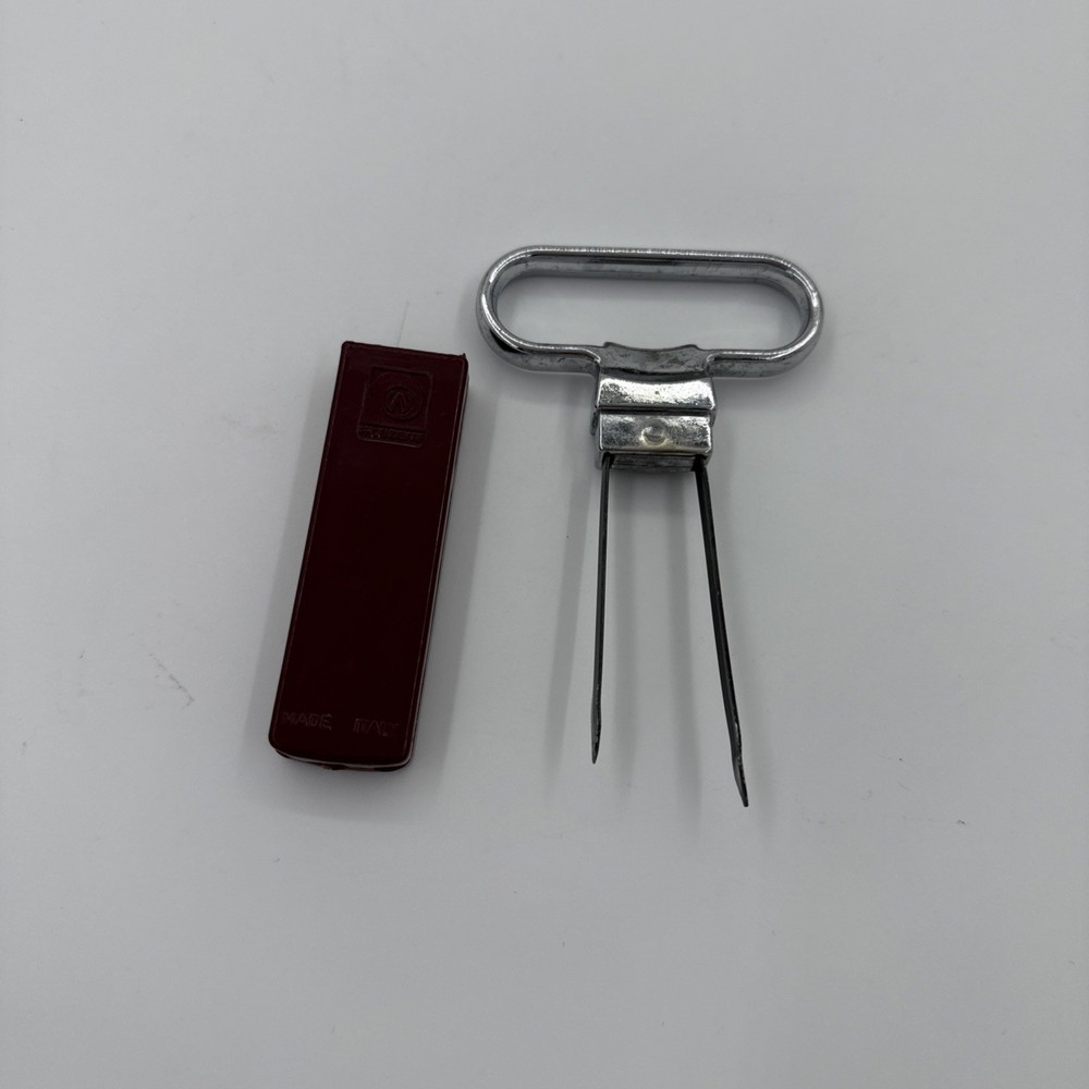 Phoenix Ware 2 Prong Wine Bottle Cork Puller Opener Vintage