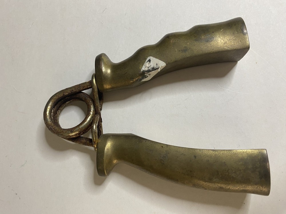 Brass Hand Grip Solid Brass Strength Exerciser