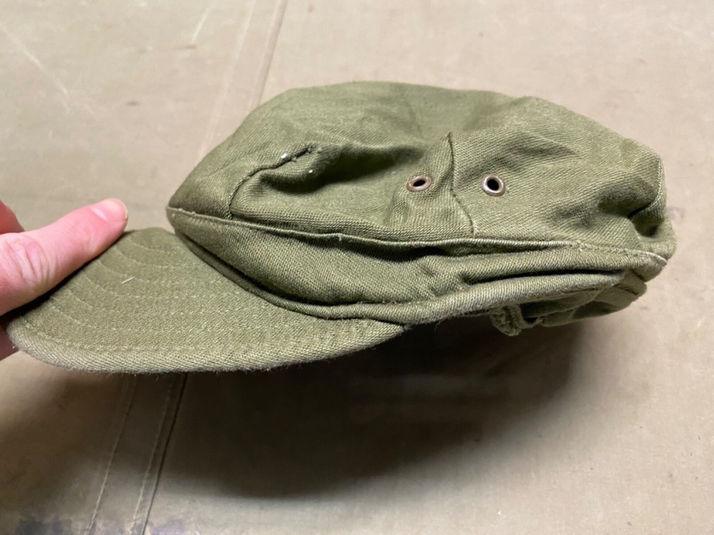 ORIGINAL POST WWII US ARMY COMBAT FIELD UTILITY FIELD CAP-MEDIUM, SIZE 7
