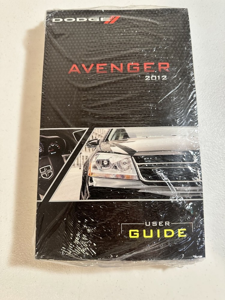 2012 Dodge Avenger Owners Manual Set Sealed With Case