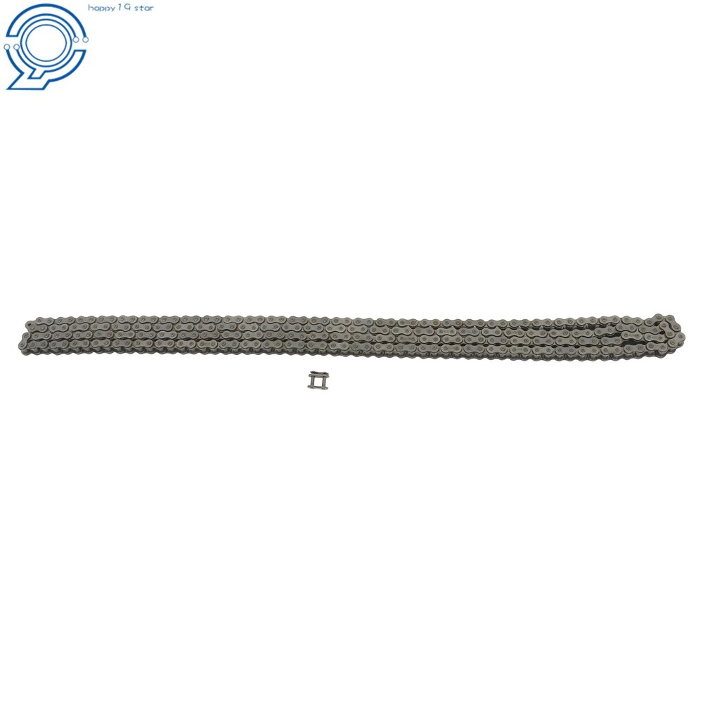 Replacement #40H Heavy Duty Roller Chain 10Ft with 1 Connecting Link