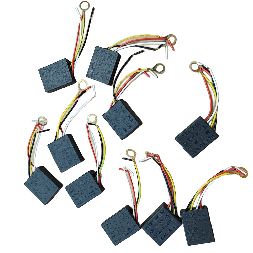 10pc 220V 3 Way Touch Sensor Switch Desk light Parts Touch Control Sensor Dimmer