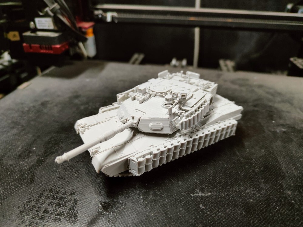 American Abrams M1A2 tank 1:48 scale Printed 3d model kits DIY