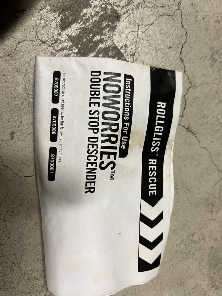 DBI No Worries Double-Stop Descender