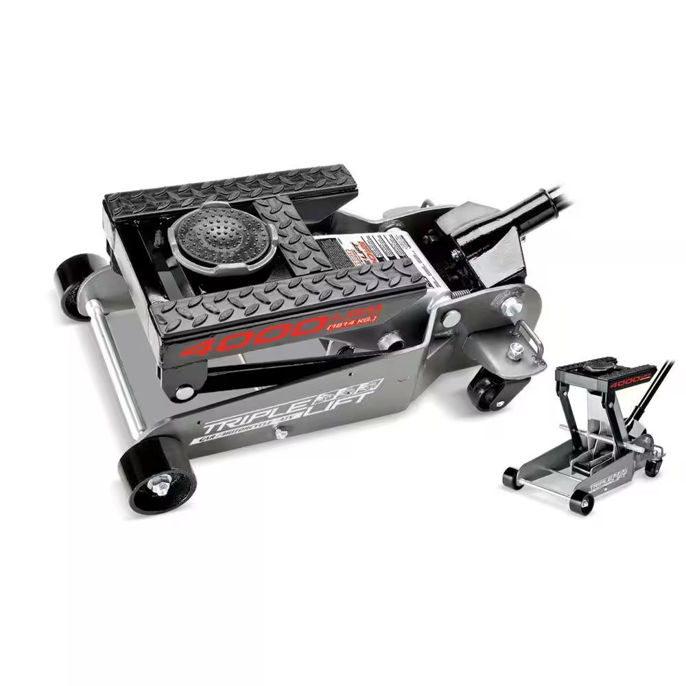4000 Lb. Triple Lift Floor Jack