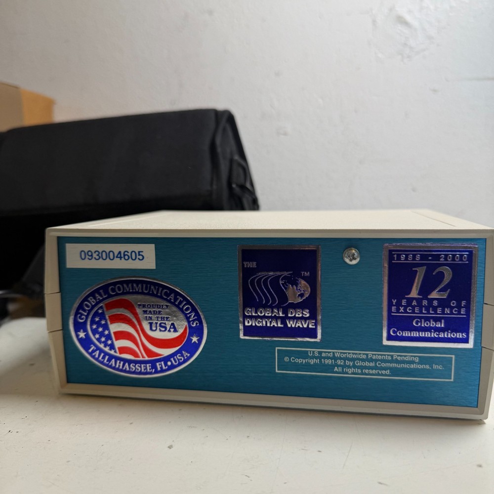 Global Communications GS-1000 RF Spectrum Analyzer for Telecommunications