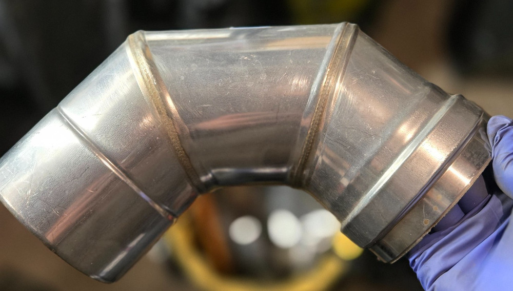 Z-Flex® NovaVent® Nova Vent 2NVE490 4" x 90 Degree Elbow Single Wall