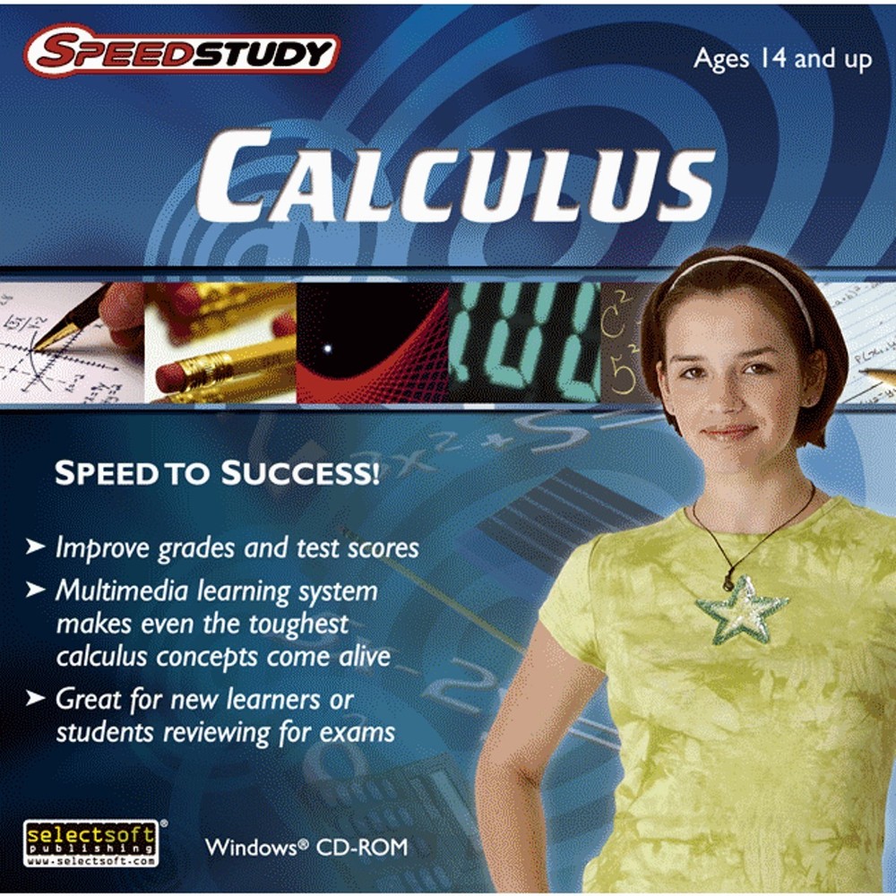 SpeedStudy QuickStudy Calculus - Improve Grades Scores PC Windows Sealed New