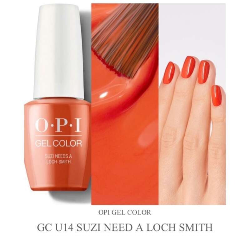 Opi Gel Color "Suzi need a loch smith"
