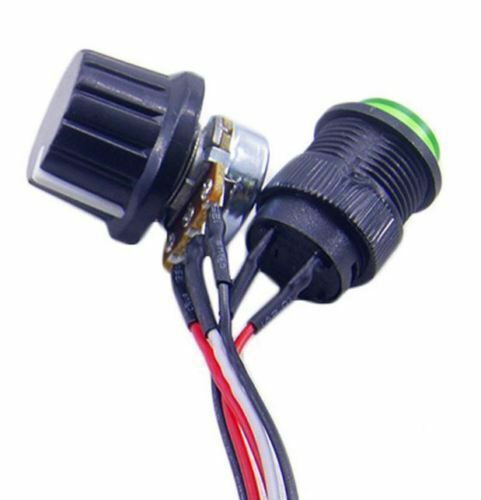 DC 6-30V 12V 24V 8A PWM Motor Speed Controller With Digital Display & Switch