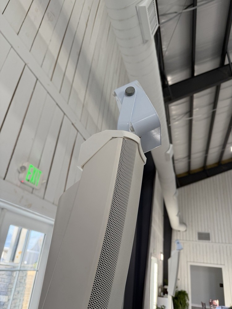 QSC KC12 Light Mount - Black (2 Mounts)