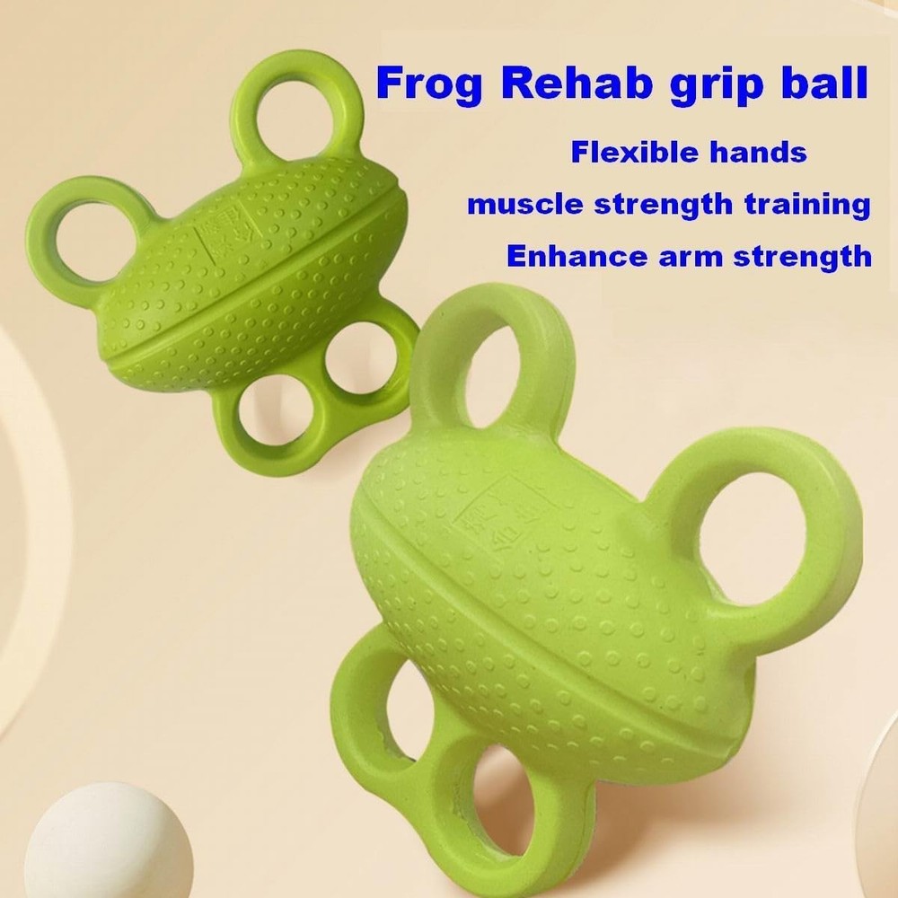 FINGER GRIP STRENGTH TRAINER EXERCISE EQUIPMENT STRESS BALLS