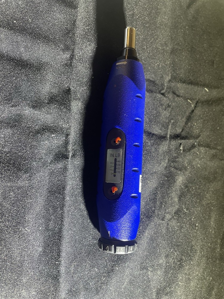 CDI TORQUE 401SM MICRO ADJUSTABLE SCREWDRIVER RANGE 5-40 INCH POUNDS 1/4 INCH