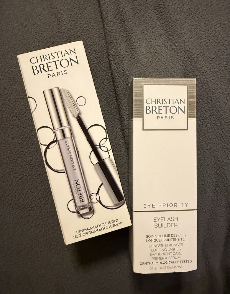 NIB Christian Breton Eyelash Builder .15 oz