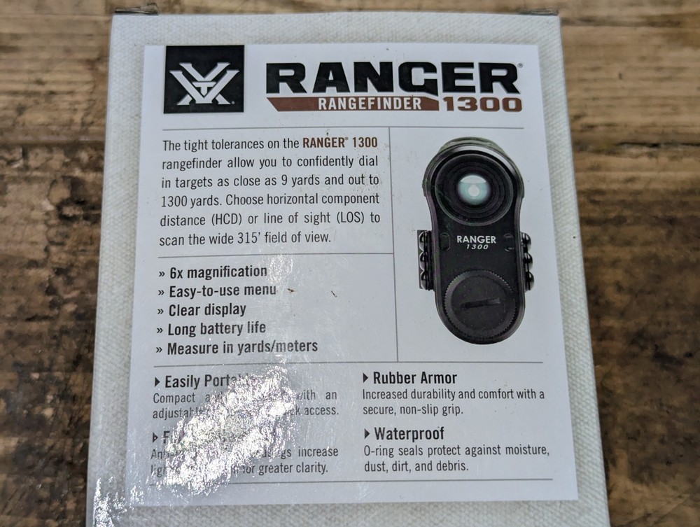 vortex ranger 1300 rangefinder