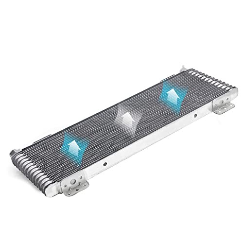 Transmission Oil Cooler 40,000 GVW Low Pressure Drop Standard - Silver