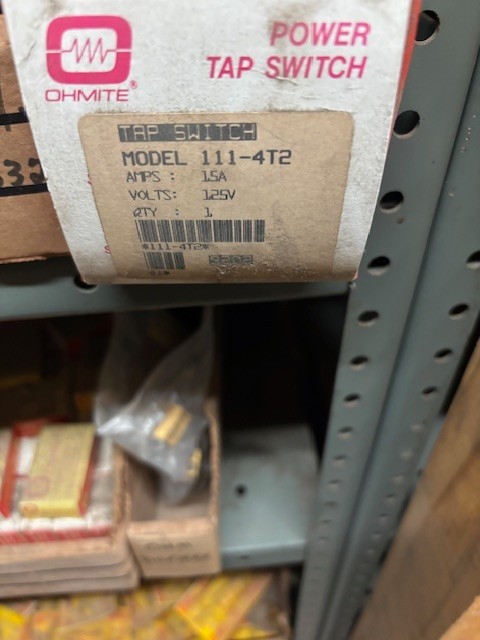 111-4T2 OHMITE TAP SWITCH