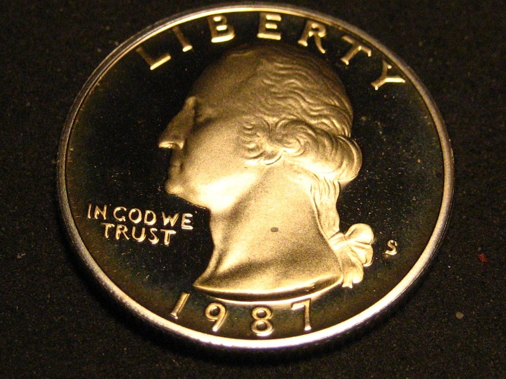 1987-S PROOF Washington Head Quarter