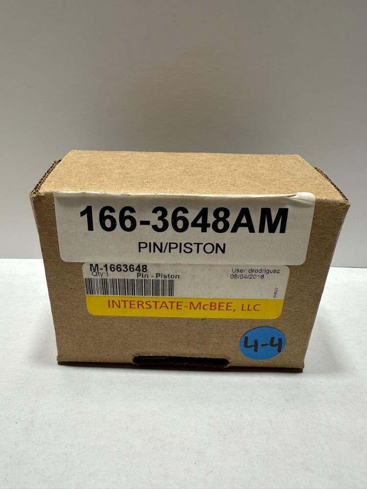 NEW INTERSTATE-MCBEE M-1663648 OR 1663648 PISTON PIN