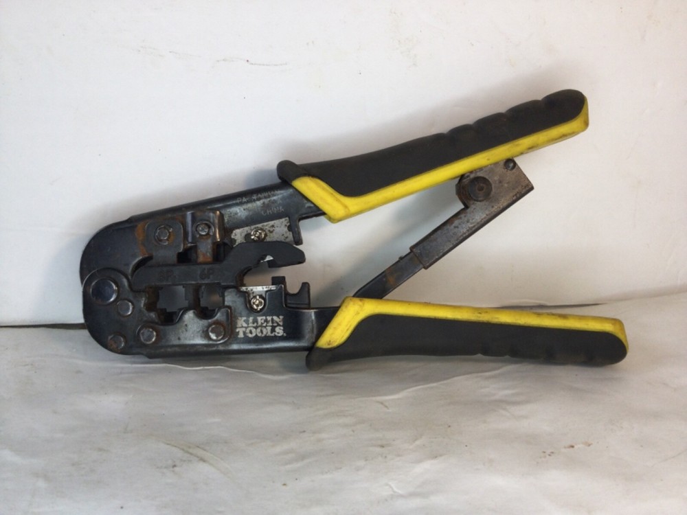 Klein Tools VDV226-011-SEN Ratcheting Data Cable Crimper Stripper Cutter
