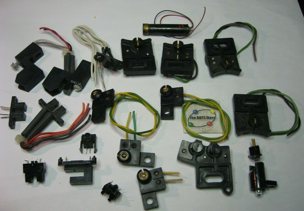 Assorted Optical Sensors and Emitters Grab-Bag Lot - Used Pulls