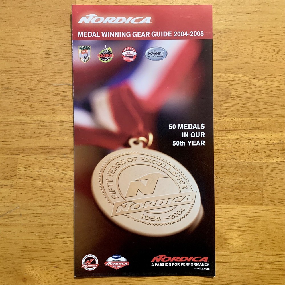 2004-2005 NORDICA SKI & BOOT Catalog Brochure