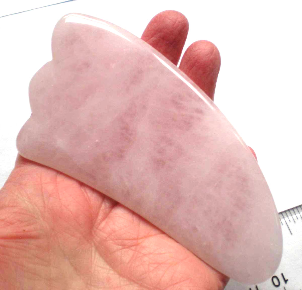 Rose Quartz Gua Sha Massage Tool sc953b